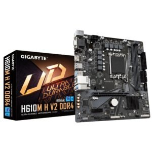GIGABYTE H610M H V2 DDR4 Micro ATX Motherboard