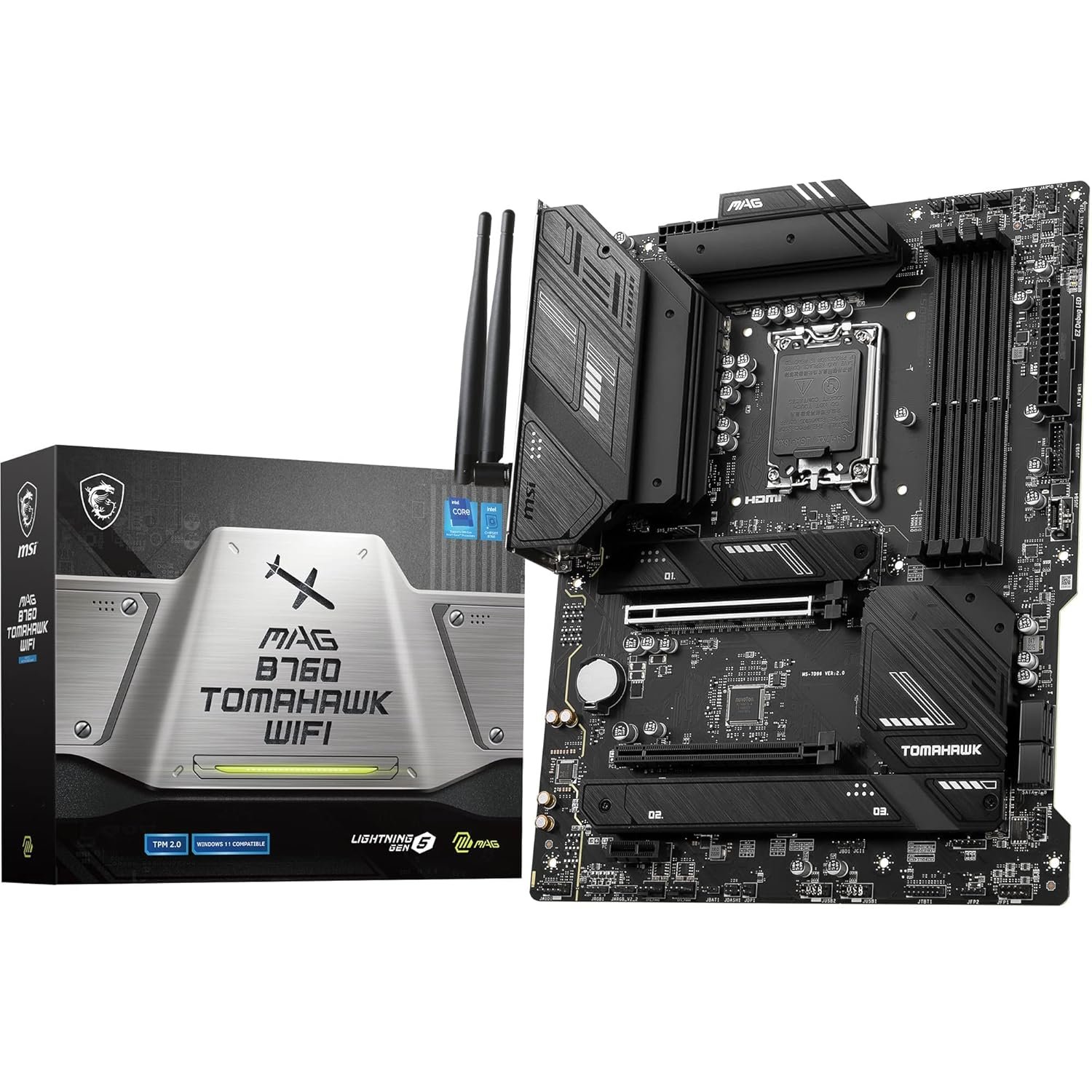 MSI MAG B760 Tomahawk WiFi ATX Motherboard DDR5