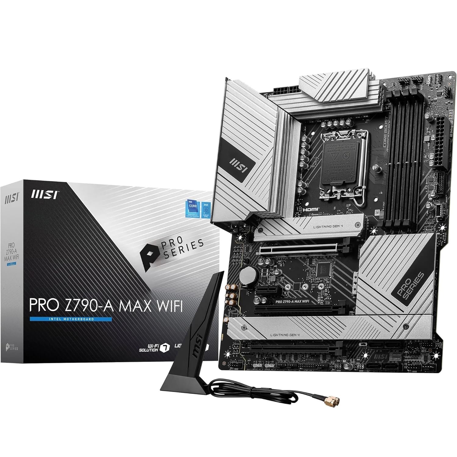 MSI PRO Z790-A MAX WiFi Motherboard, ATX DDR5