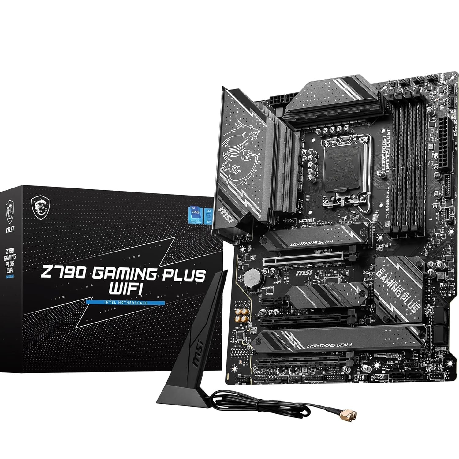 MSI Z790 Gaming Plus WiFi Motherboard, ATX DDR5