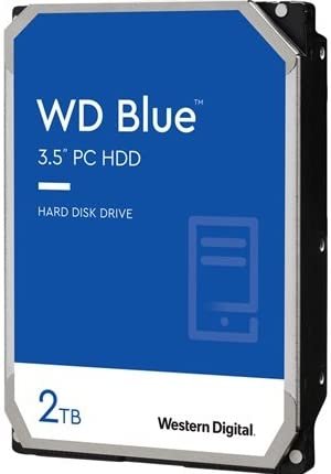 2TB WD Blue 3.5" SATA 6 Gb/s PC Hard Drive - Image 2