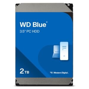 2TB WD Blue 3.5" SATA 6 Gb/s PC Hard Drive