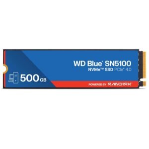 Western Digital WD Blue SN5100 NVMe 500GB, Upto 6600MB/s (SSD)