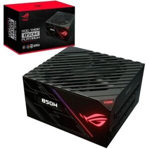 ASUS ROG Thor 850 Certified 850W Fully-Modular RGB Power Supply with LiveDash OLED Panel