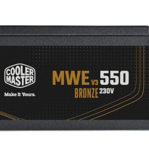 Cooler Master MWE 550 V3 Bronze ATX 3.1 Power Supply - Non Modular