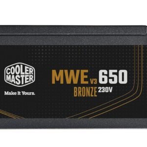 Cooler Master MWE 650 V3 Bronze ATX 3.1 Power Supply - Non Modular