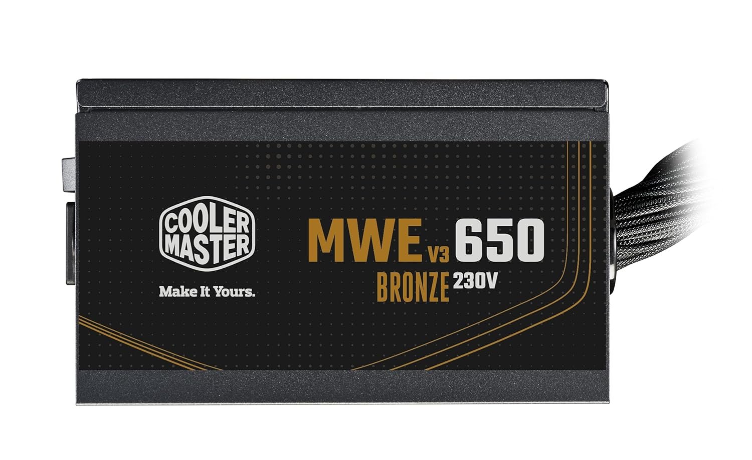Cooler Master MWE 650 V3 Bronze ATX 3.1 Power Supply - Non Modular