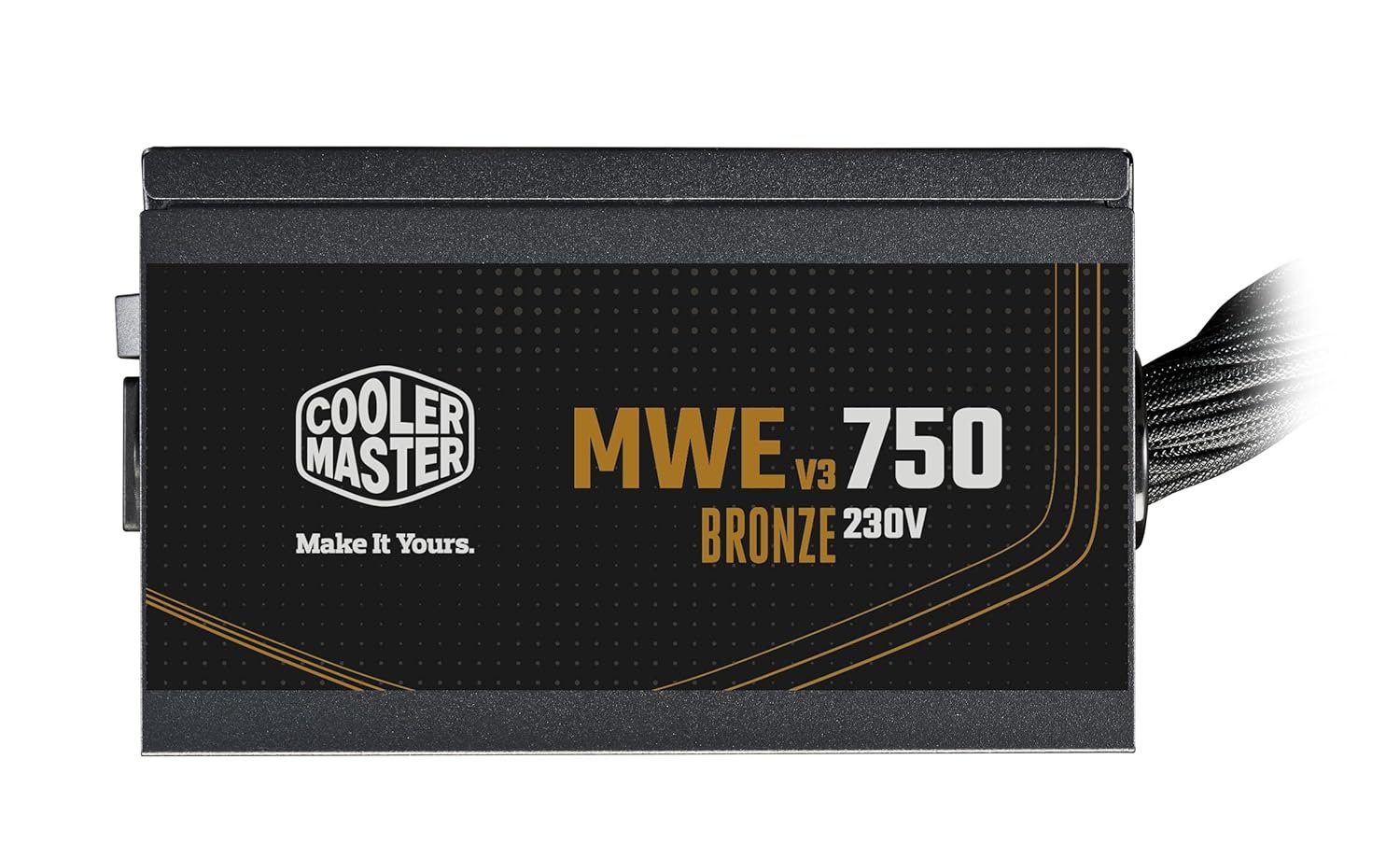 Cooler Master MWE 750 V3 Bronze ATX 3.1 Power Supply - Non Modular
