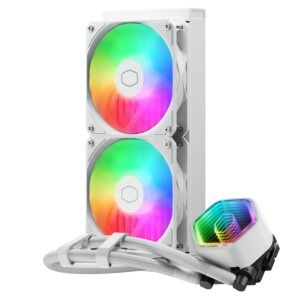 Cooler Master ML240 Core 2 ARGB CPU Liquid Cooler - White