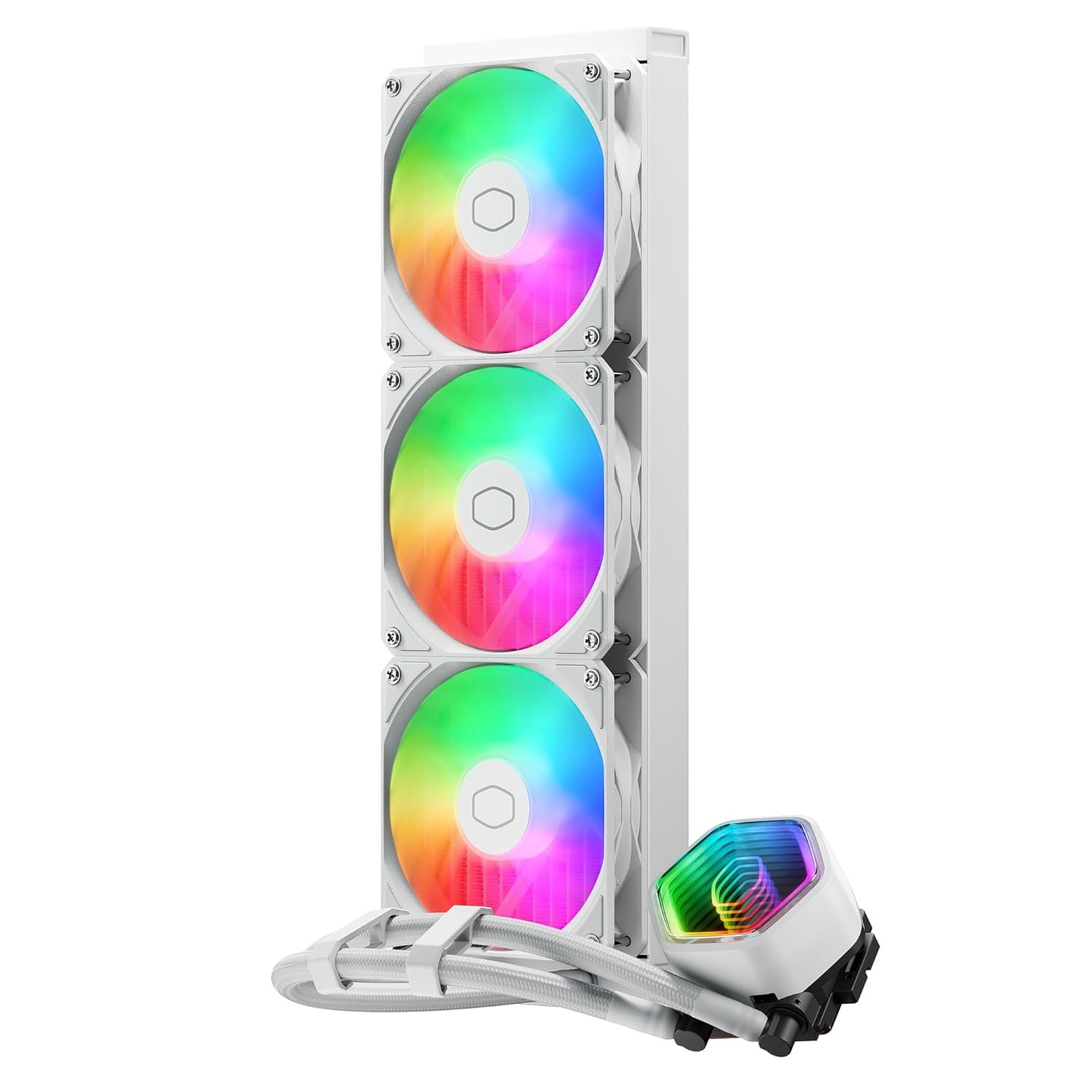 Cooler Master ML360 Core 2 ARGB CPU Liquid Cooler - White