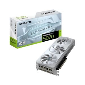 GIGABYTE GeForce RTX 5070 Eagle OC ICE SFF 12G Graphics Card, 12GB
