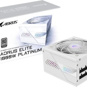 Gigabyte AORUS ELITE P1000W 80 Plus Platinum Fully Modular ICE Power Supply