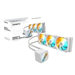 GIGABYTE GME 360I AIO Liquid CPU Cooler | 360mm Radiator- White