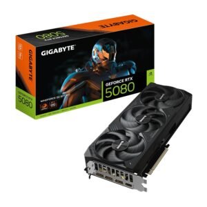 GIGABYTE GeForce RTX 5080 WINDFORCE 3X OC 16GB GDDR7 Graphics Card
