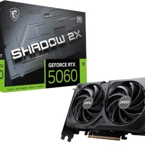 MSI GeForce RTX 5060 8G Shadow 2X OC 8GB GDDR7 Graphic Card