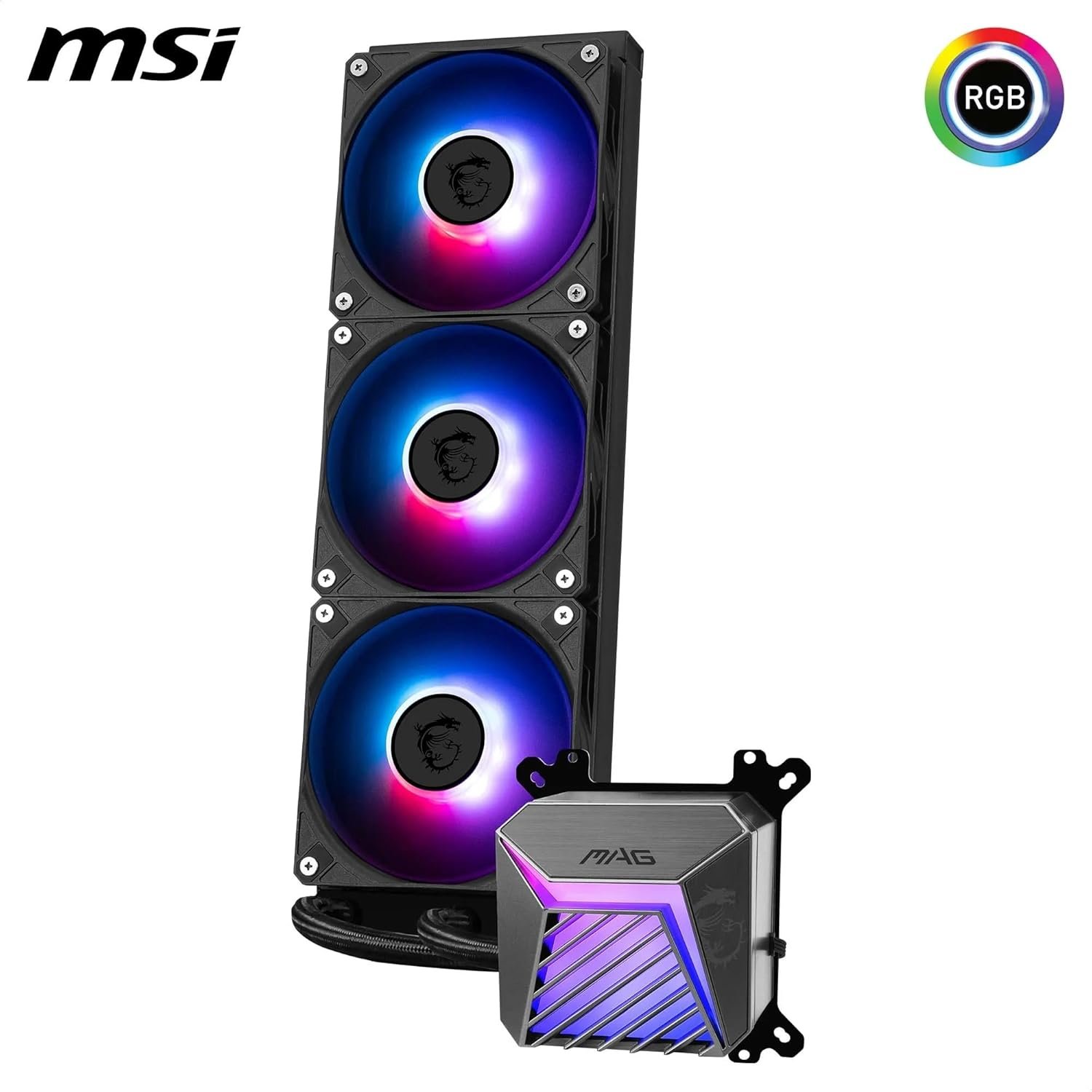 MSI MAG CORELIQUID A15 360 AIO CPU Liquid Cooler - Image 2