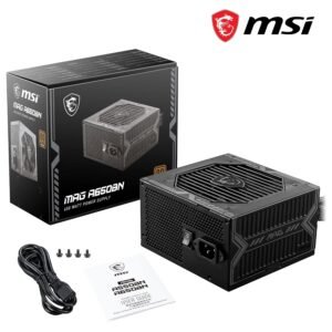 MSI MAG A650BN Power Supply Unit - 650W, 80 Plus Bronze Certified