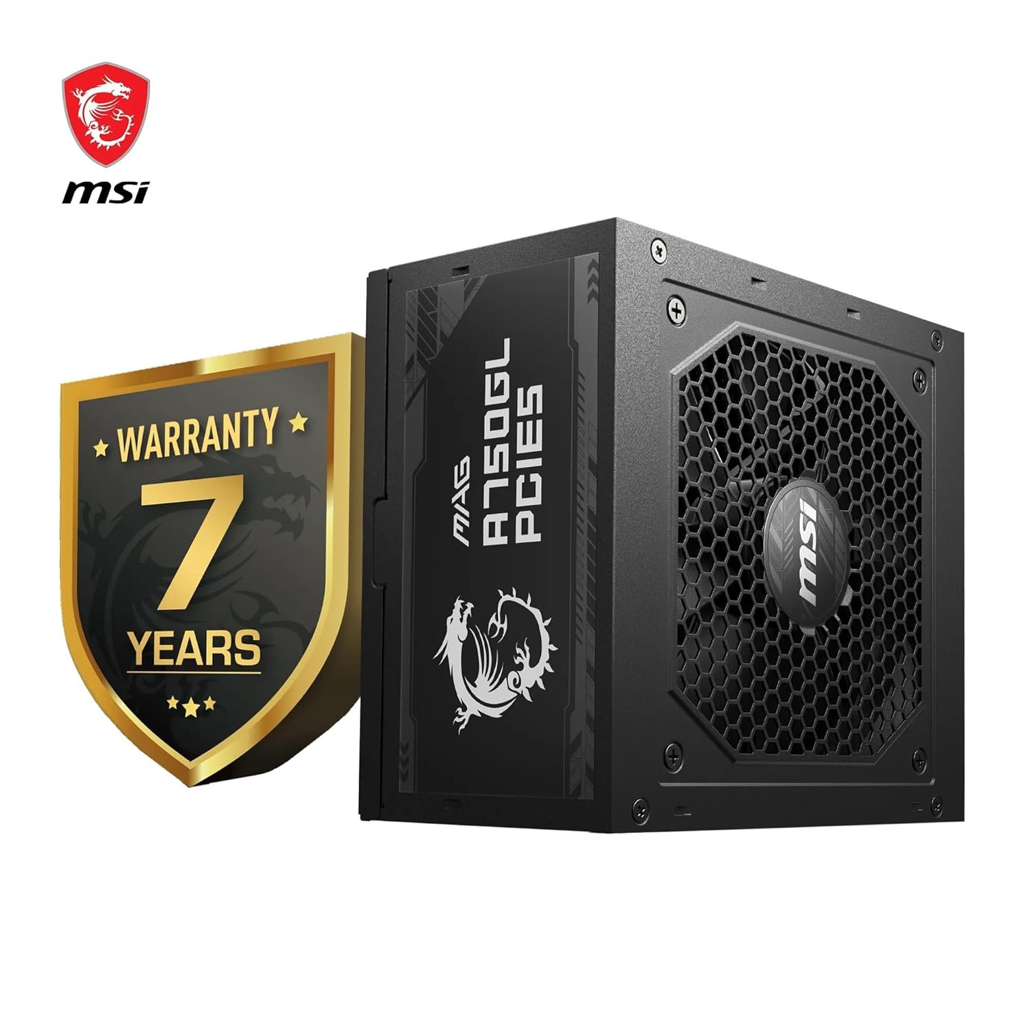 MSI MAG A750GL Power Supply Unit, 750W, 80 Plus Gold - Image 2