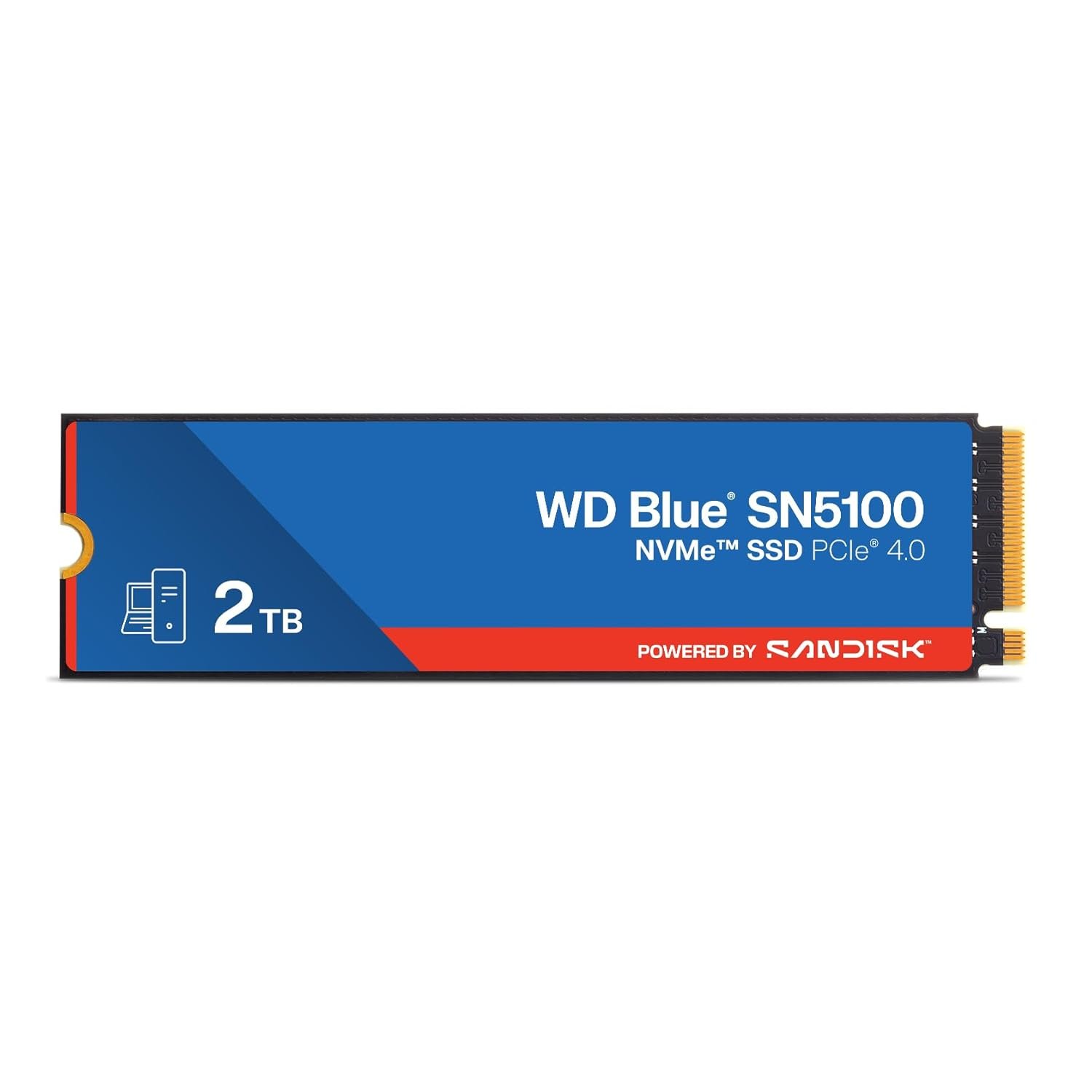 Western Digital WD Blue SN5100 NVMe 2TB, Upto 7100MB/s (SSD)